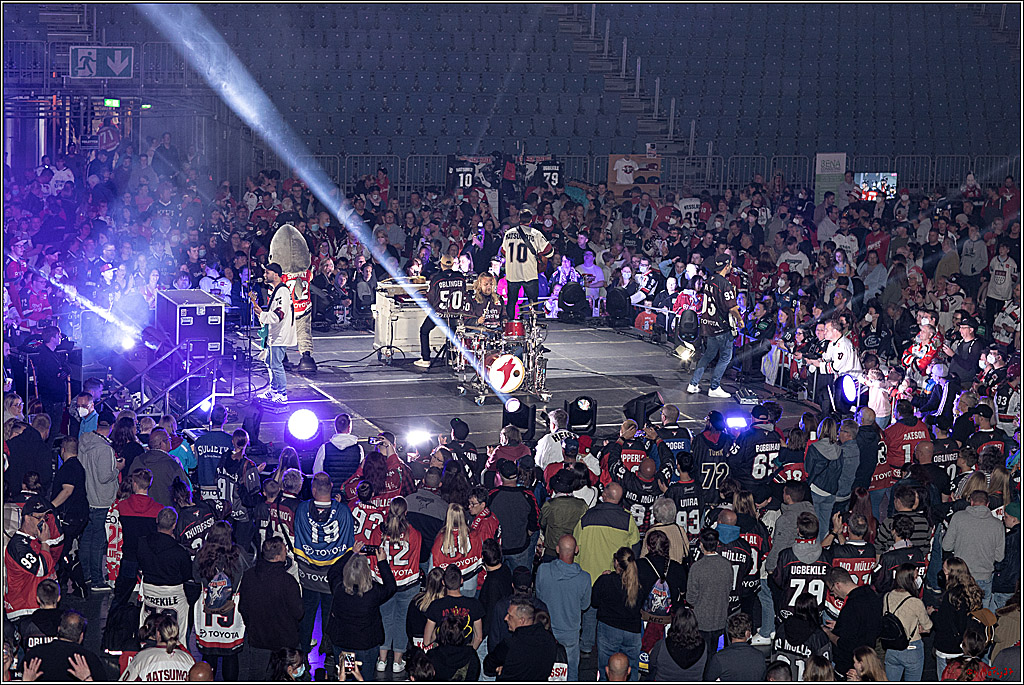 Koelner Haie Abschiedsfeier; Koeln, 22.04.2022